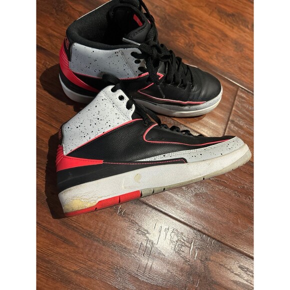 Nike Air Jordan 2 Retro Men’s 8.5 Black Infrared 23 – Clean, Authentic main image 7